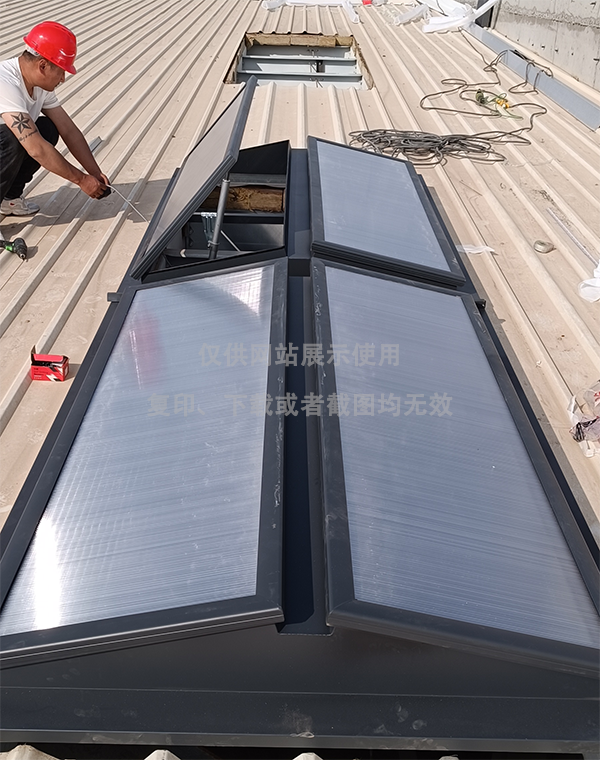 兰州王老吉生产车间乌什排烟天窗