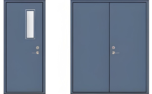 乌什钢制防火门