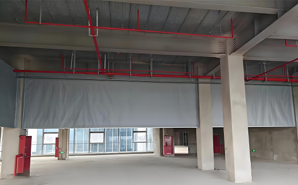 乌什防火布挡烟垂壁