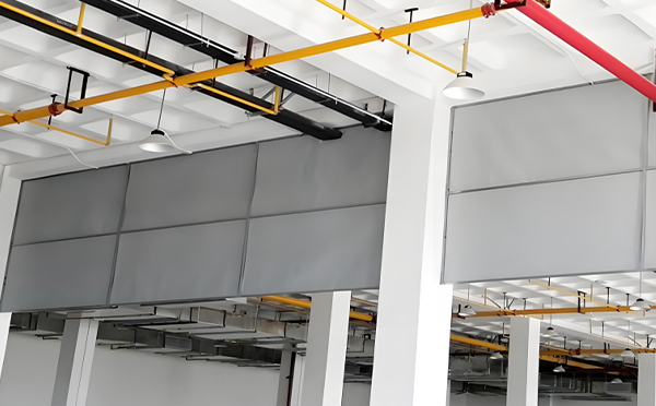 商场防烟分区常闭节点:乌什挡烟垂壁高度与控制器接线图解 商场防烟分区常闭节点:乌什挡烟垂壁高度与控制器接线图解